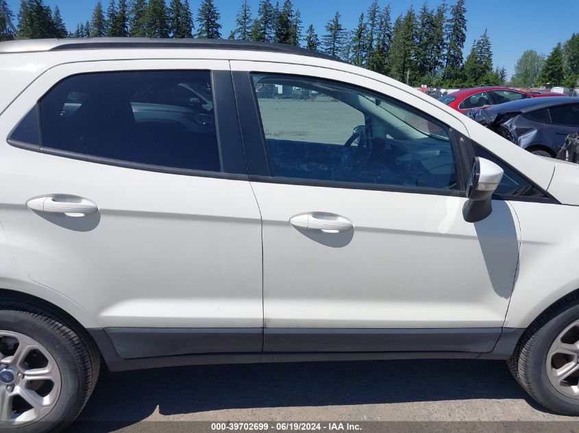 2020 Ford Ecosport Se VIN: MAJ3S2GE0LC347406 Lot: 39702699