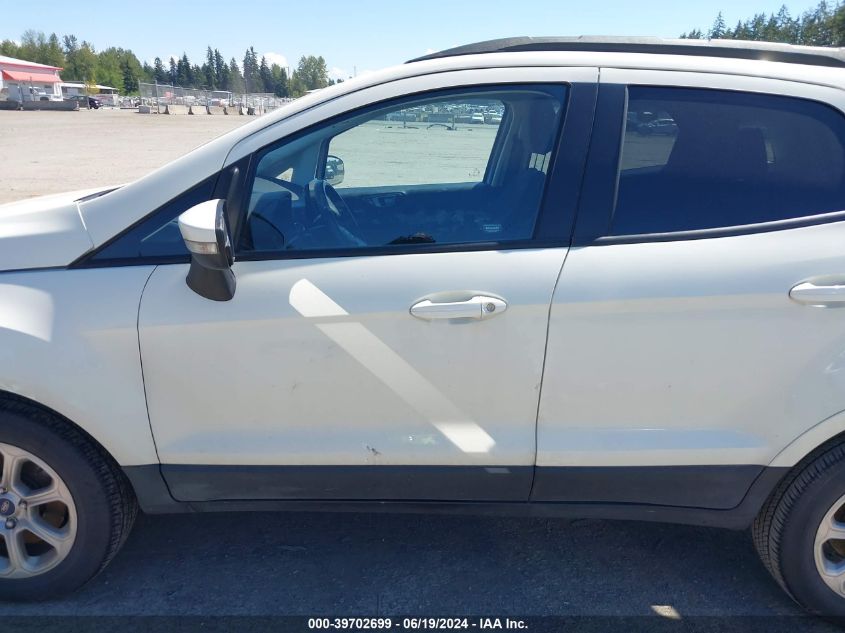 2020 Ford Ecosport Se VIN: MAJ3S2GE0LC347406 Lot: 39702699