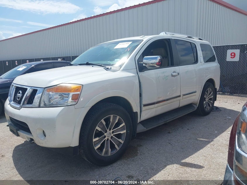 2015 Nissan Armada Sv/Sl/Platinum VIN: 5N1BA0ND8FN600385 Lot: 39702704