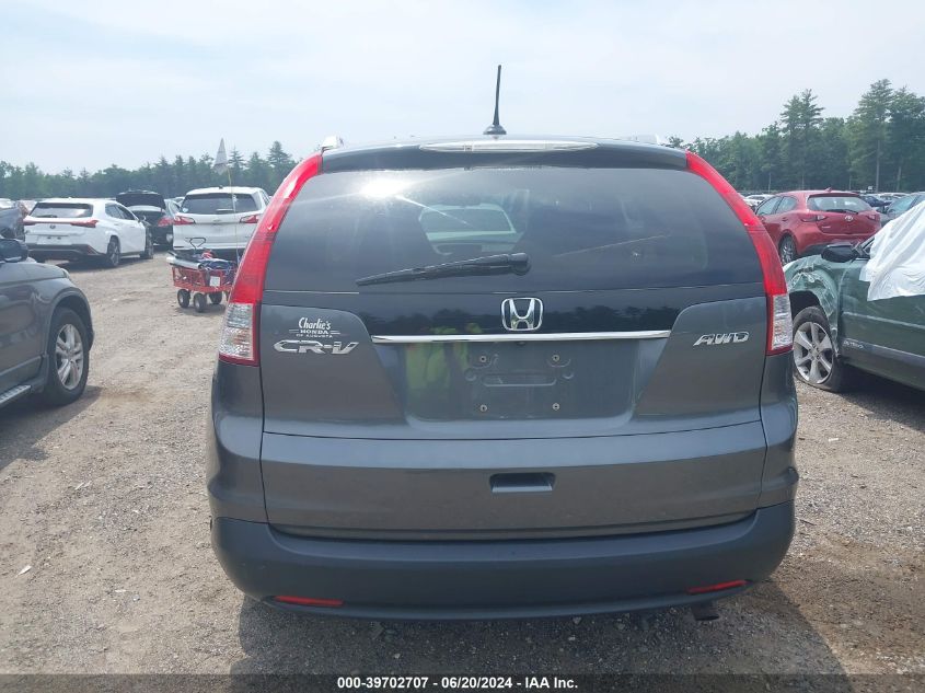 2013 Honda Cr-V Ex-L VIN: 2HKRM4H75DH613020 Lot: 39702707