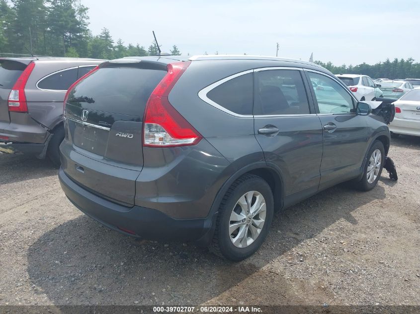 2013 Honda Cr-V Ex-L VIN: 2HKRM4H75DH613020 Lot: 39702707