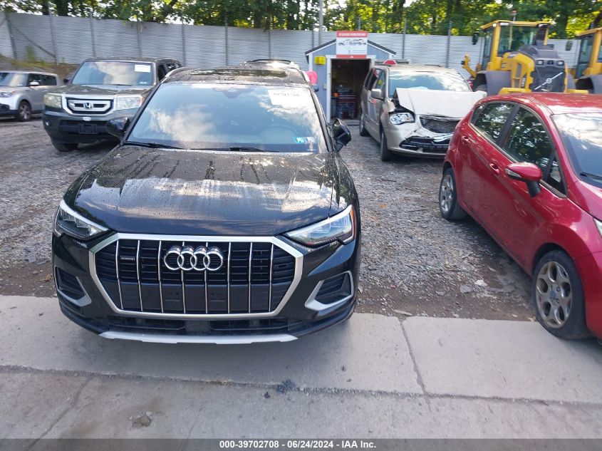 2021 Audi Q3 Premium 40 Tfsi Quattro Tiptronic VIN: WA1AUCF35M1061866 Lot: 39702708