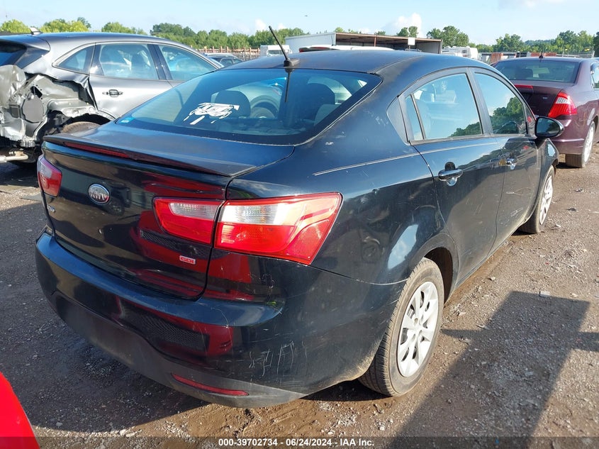 2014 Kia Rio Lx VIN: KNADM4A36E6403357 Lot: 39702734