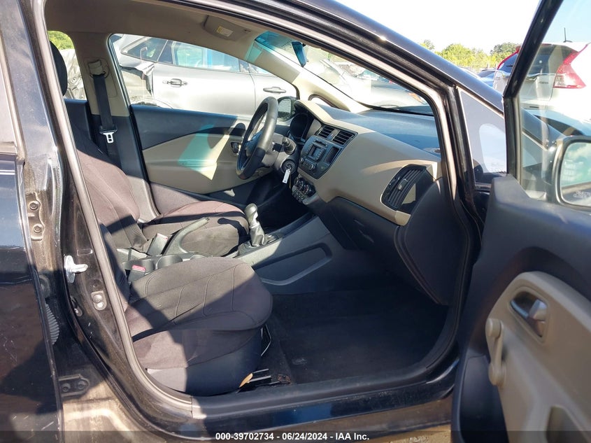 2014 Kia Rio Lx VIN: KNADM4A36E6403357 Lot: 39702734