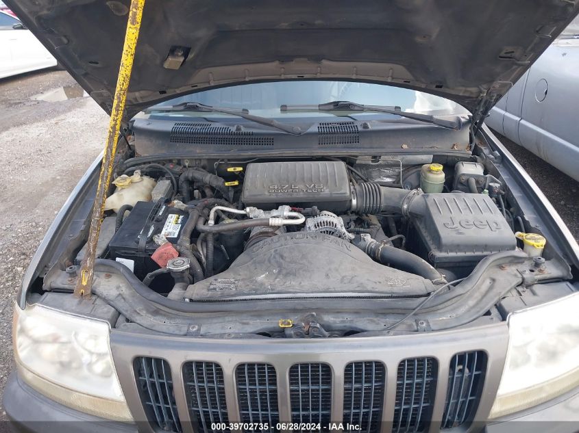 2000 Jeep Grand Cherokee Limited VIN: 1J4GW58N5YC189629 Lot: 39702735