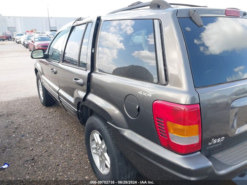 2000 Jeep Grand Cherokee Limited VIN: 1J4GW58N5YC189629 Lot: 39702735