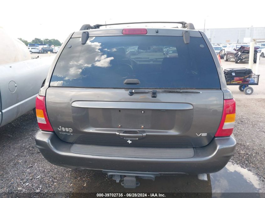 2000 Jeep Grand Cherokee Limited VIN: 1J4GW58N5YC189629 Lot: 39702735