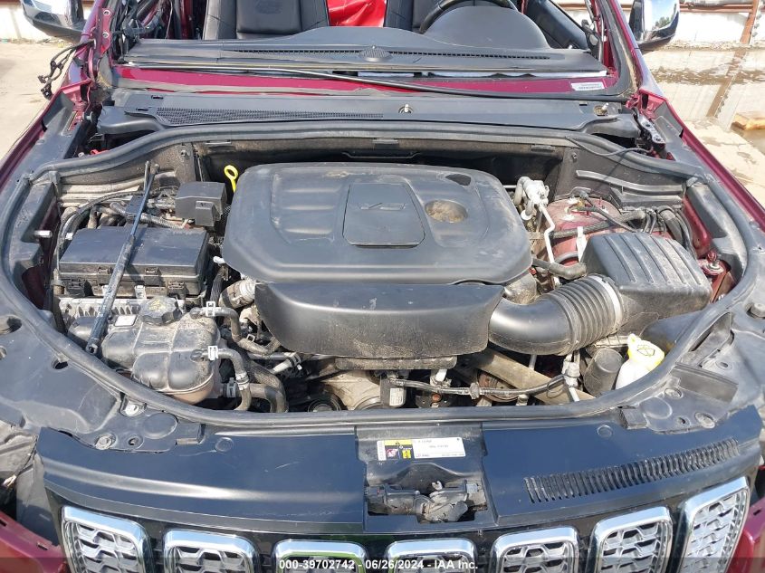 2019 Jeep Grand Cherokee Overland 4X4 VIN: 1C4RJFCG5KC834444 Lot: 39702742