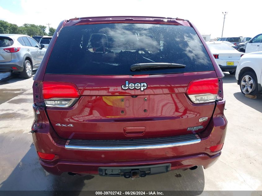 2019 Jeep Grand Cherokee Overland 4X4 VIN: 1C4RJFCG5KC834444 Lot: 39702742