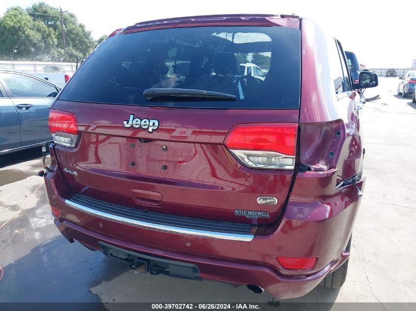 2019 Jeep Grand Cherokee Overland 4X4 VIN: 1C4RJFCG5KC834444 Lot: 39702742