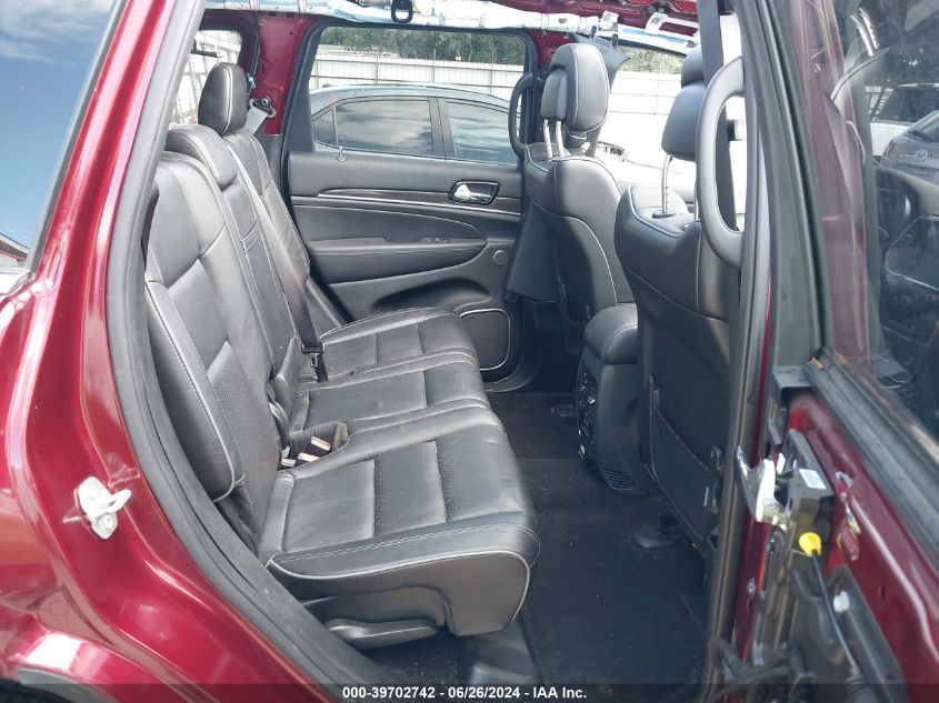 2019 Jeep Grand Cherokee Overland 4X4 VIN: 1C4RJFCG5KC834444 Lot: 39702742