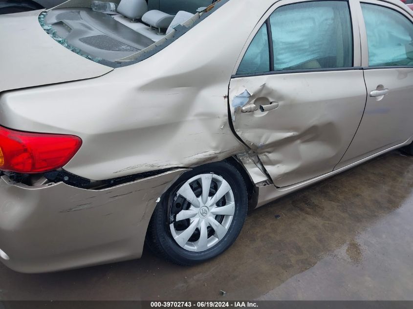 2010 Toyota Corolla Le VIN: 2T1BU4EE1AC380613 Lot: 39702743