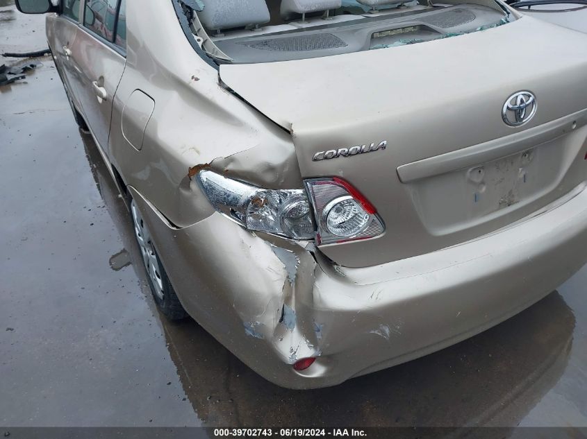 2010 Toyota Corolla Le VIN: 2T1BU4EE1AC380613 Lot: 39702743