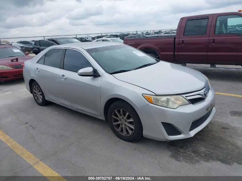 2012 Toyota Camry Le VIN: 4T4BF1FK7CR162941 Lot: 39702757