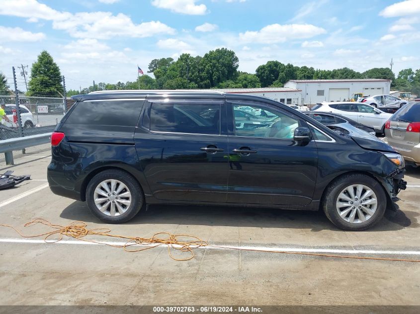 2017 Kia Sedona Ex VIN: KNDMC5C17H6335081 Lot: 39702763