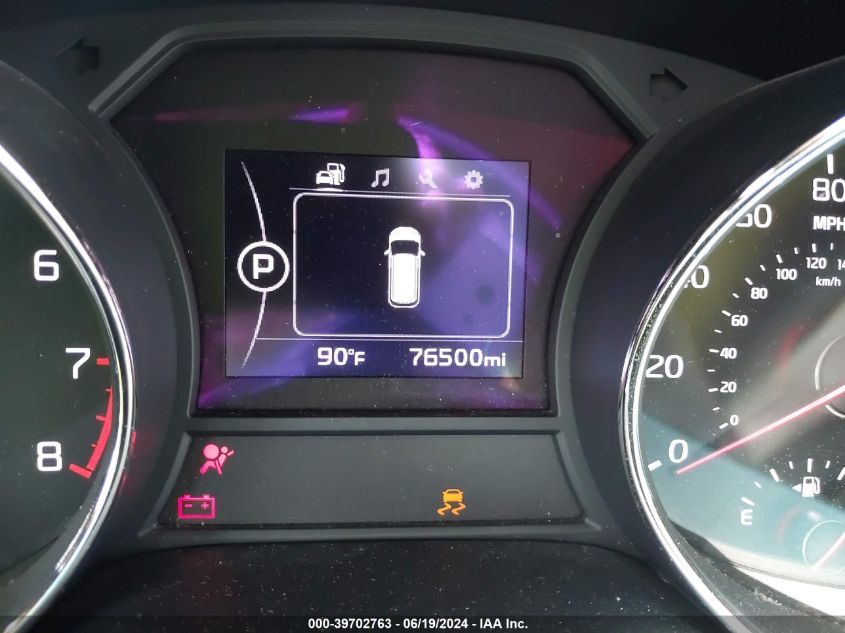 2017 Kia Sedona Ex VIN: KNDMC5C17H6335081 Lot: 39702763