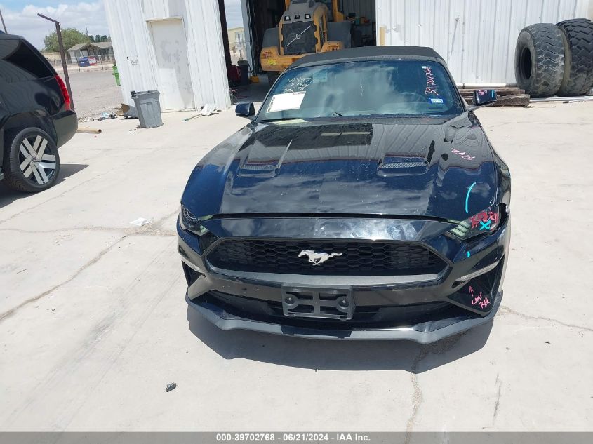 2020 Ford Mustang Ecoboost Premium VIN: 1FATP8UH9L5134400 Lot: 39702768