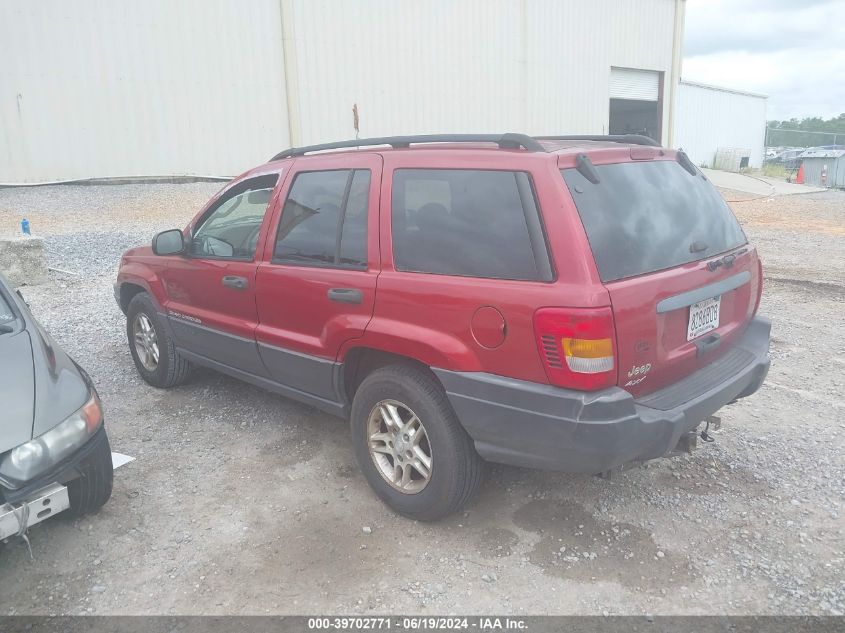 2003 Jeep Grand Cherokee Laredo VIN: 1J4GW48SX3C605442 Lot: 39702771