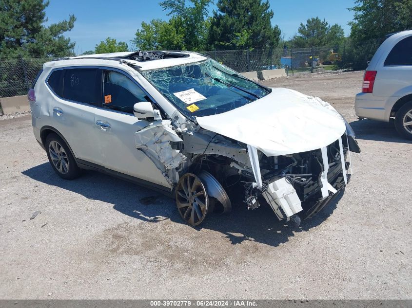 2015 Nissan Rogue Sl VIN: 5N1AT2MV2FC858957 Lot: 39702779