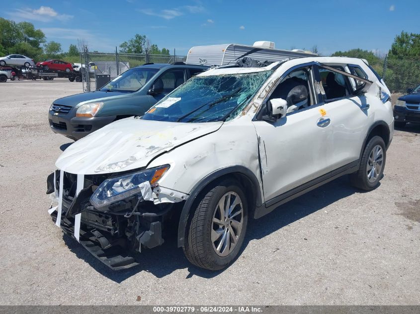 2015 Nissan Rogue Sl VIN: 5N1AT2MV2FC858957 Lot: 39702779