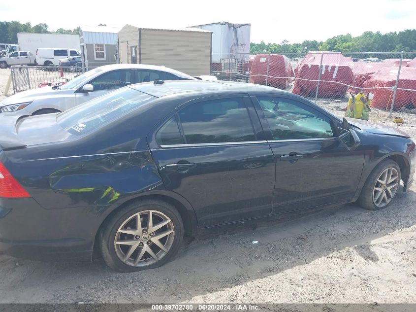 2010 Ford Fusion Sel VIN: 3FAHP0JG1AR348407 Lot: 39702780