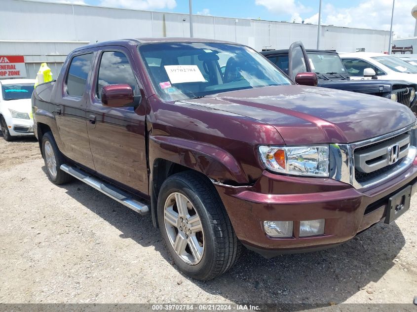 2010 Honda Ridgeline Rtl VIN: 5FPYK1F5XAB011636 Lot: 39702784