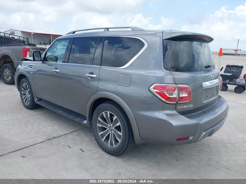 2020 Nissan Armada Sl 2Wd VIN: JN8AY2ND1L9110421 Lot: 39702802