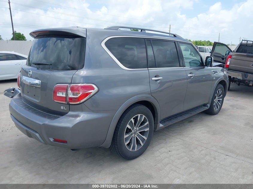 2020 Nissan Armada Sl 2Wd VIN: JN8AY2ND1L9110421 Lot: 39702802