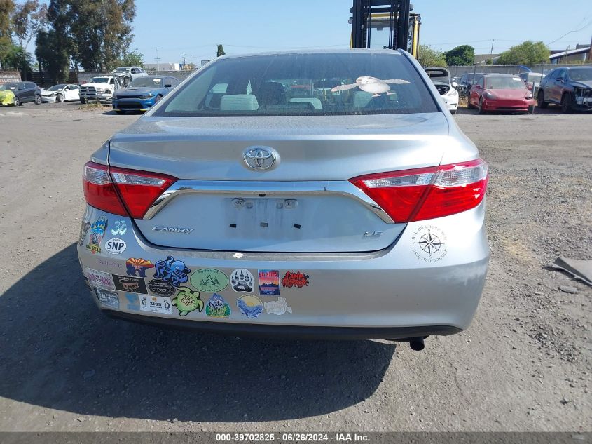 2016 Toyota Camry Le VIN: 4T4BF1FK8GR564666 Lot: 39702825