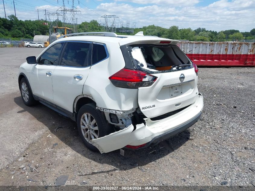 2017 Nissan Rogue S/Sl/Sv VIN: 5N1AT2MT4HCB16534 Lot: 39702827