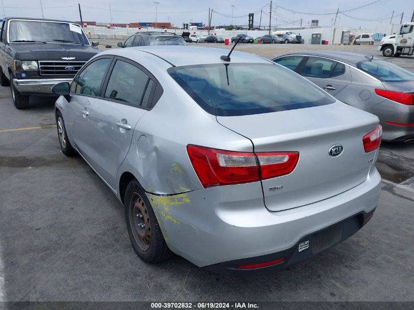 2014 Kia Rio Lx VIN: KNADM4A3XE6349772 Lot: 39702832