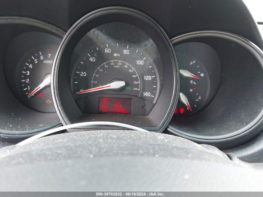 2014 Kia Rio Lx VIN: KNADM4A3XE6349772 Lot: 39702832