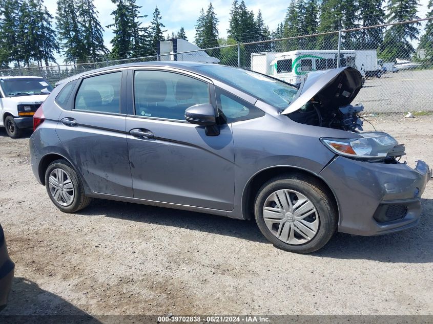 2019 Honda Fit Lx VIN: 3HGGK5H46KM701768 Lot: 39702838