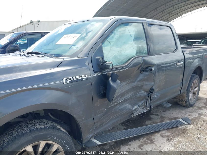 2017 Ford F-150 Xlt VIN: 1FTEW1EP3HFA24494 Lot: 39702847