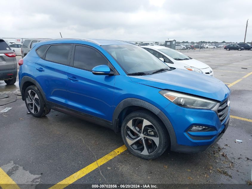 2016 Hyundai Tucson Sport VIN: KM8J3CA21GU030278 Lot: 39702856