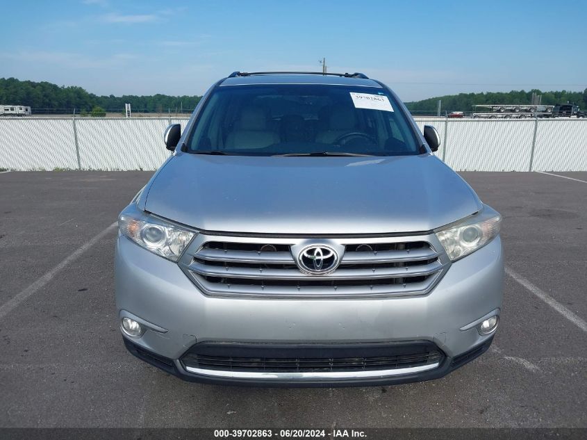 2013 Toyota Highlander Limited VIN: 5TDDK3EH1DS238423 Lot: 39702863