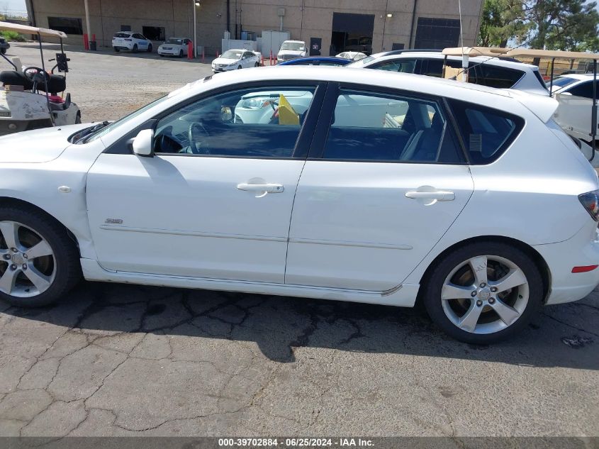 2005 Mazda Mazda3 S VIN: JM1BK143351254574 Lot: 39702884