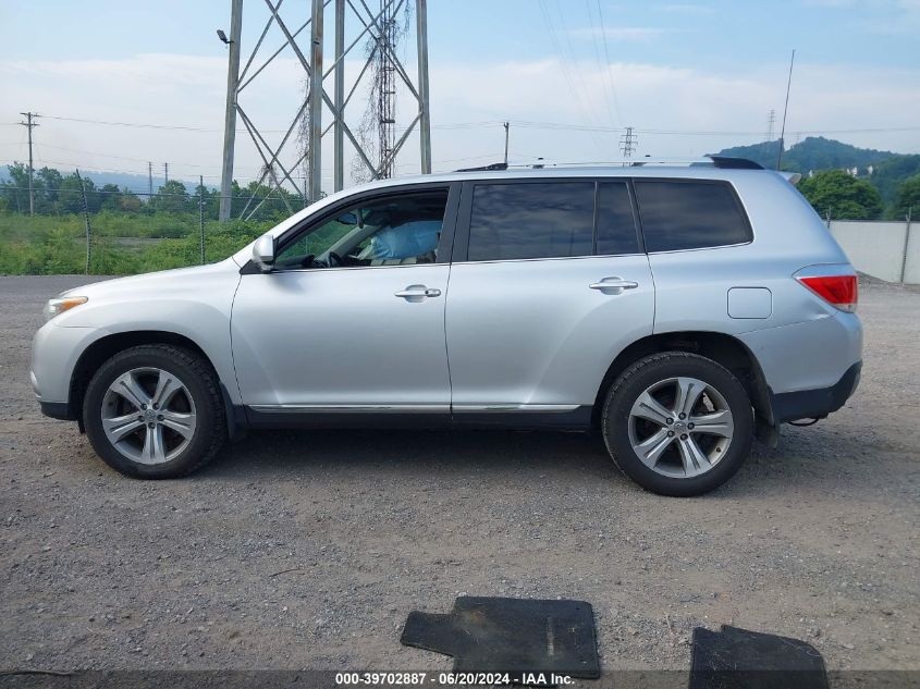 2011 Toyota Highlander Limited VIN: 5TDDK3EH2BS061507 Lot: 39702887
