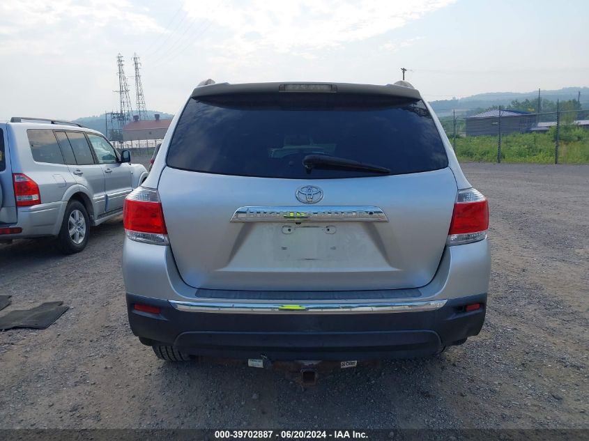 2011 Toyota Highlander Limited VIN: 5TDDK3EH2BS061507 Lot: 39702887