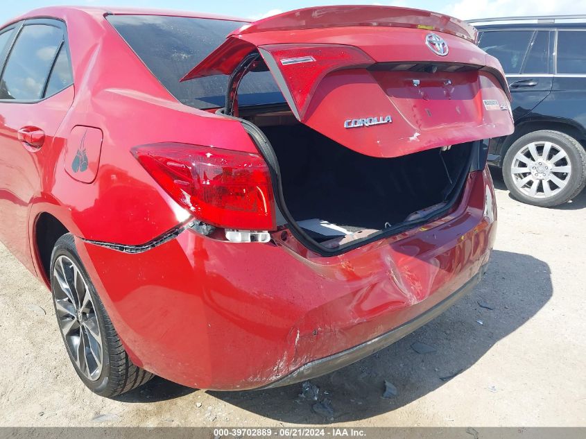 2017 Toyota Corolla L/Le/Xle/Se/Xse VIN: 2T1BURHE5HC923836 Lot: 39702889