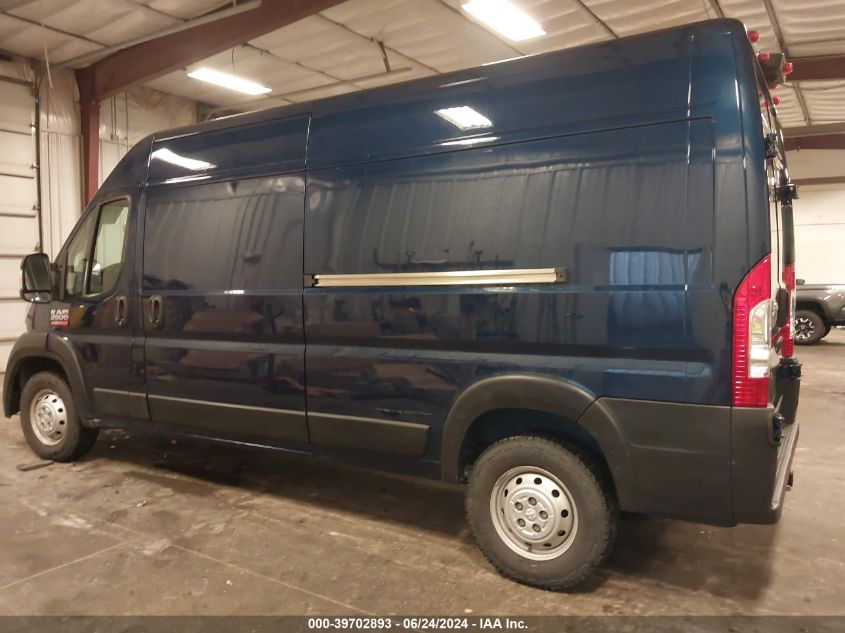 VIN 3C6LRVDG1NE120239 2022 RAM PROMASTER 2500 HIGH ROOF 159 WB