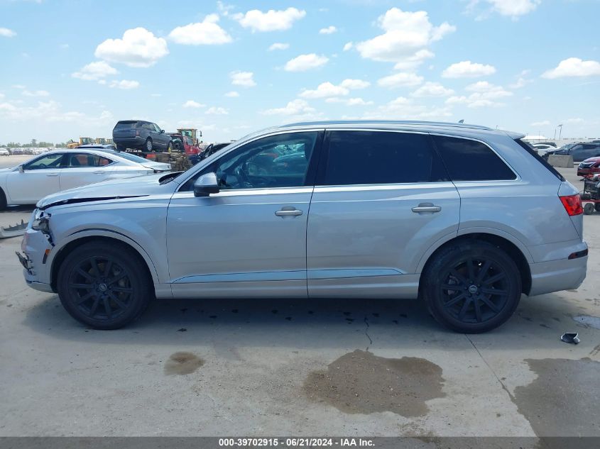 2018 Audi Q7 2.0T Premium VIN: WA1LHAF75JD039476 Lot: 39702915