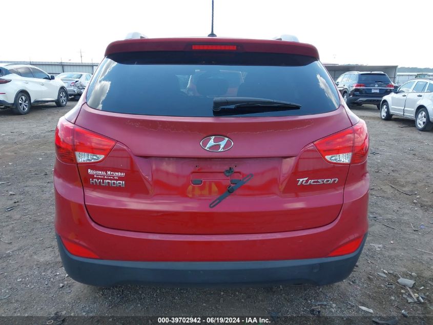 2010 Hyundai Tucson Gls VIN: KM8JU3AC5AU089203 Lot: 39702942