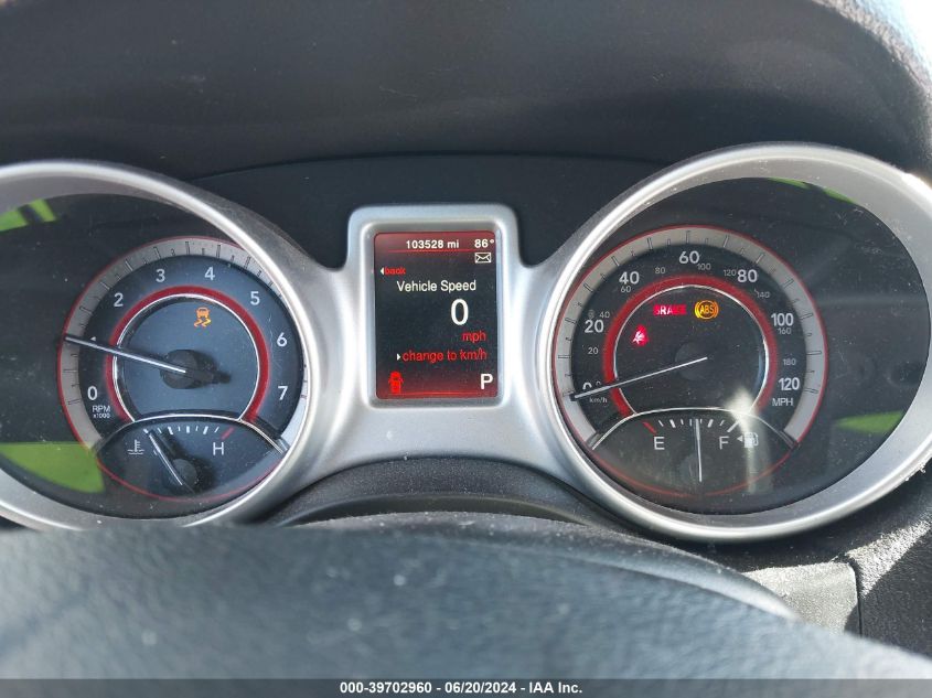 2017 Dodge Journey Sxt VIN: 3C4PDCBG7HT588945 Lot: 39702960