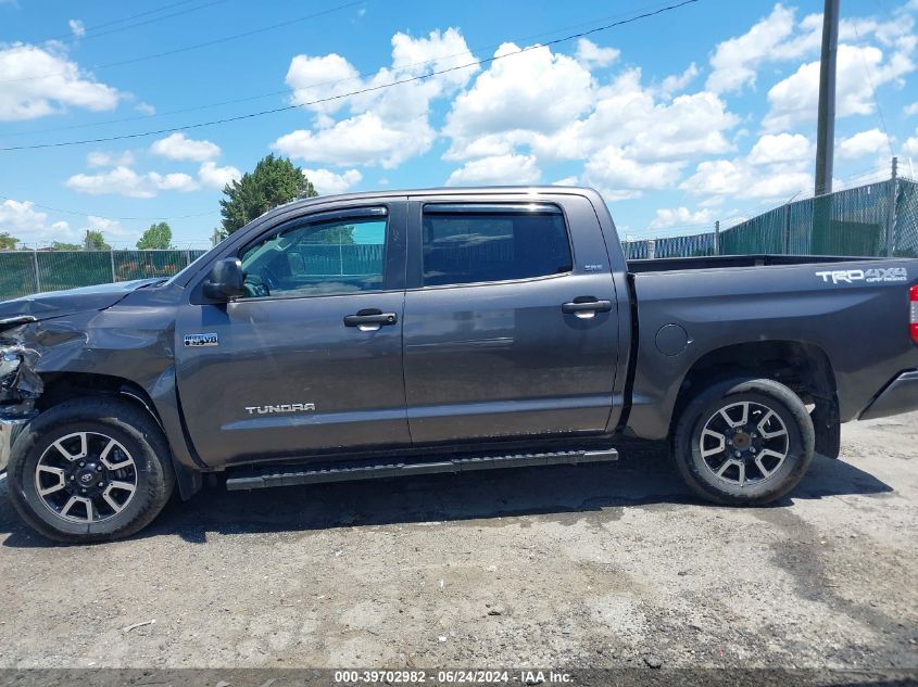 2018 Toyota Tundra Sr5 5.7L V8 VIN: 5TFDY5F15JX705263 Lot: 39702982