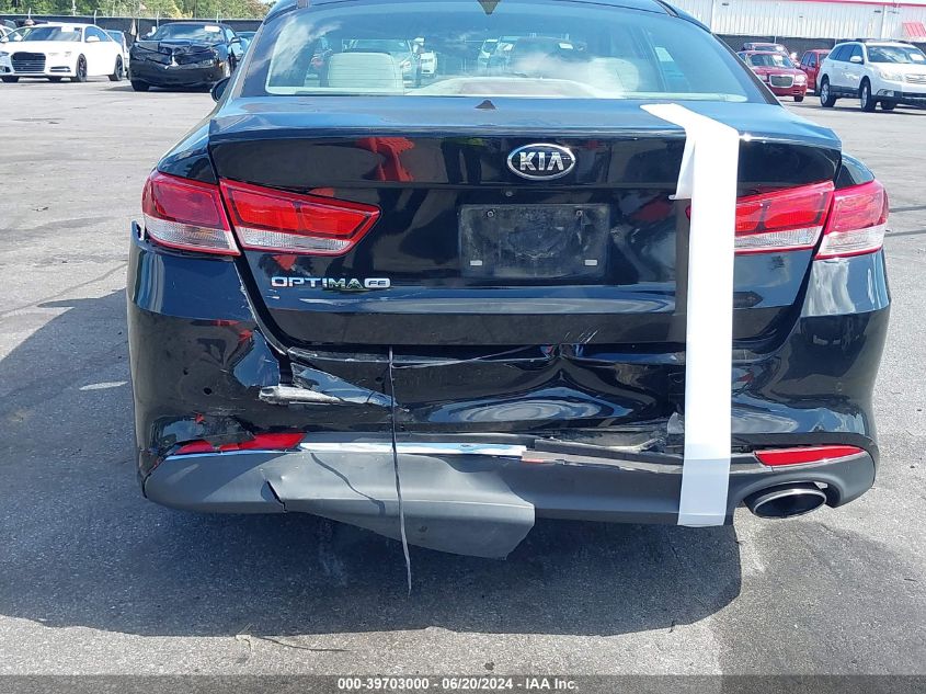 2018 Kia Optima Lx VIN: 5XXGT4L38JG233773 Lot: 39703000