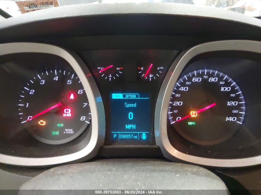 2015 Chevrolet Equinox 2Lt VIN: 1GNFLGEK1FZ139389 Lot: 39703003