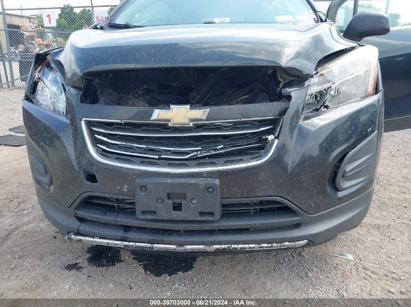 2015 Chevrolet Trax Lt VIN: KL7CJRSB1FB071599 Lot: 39703005