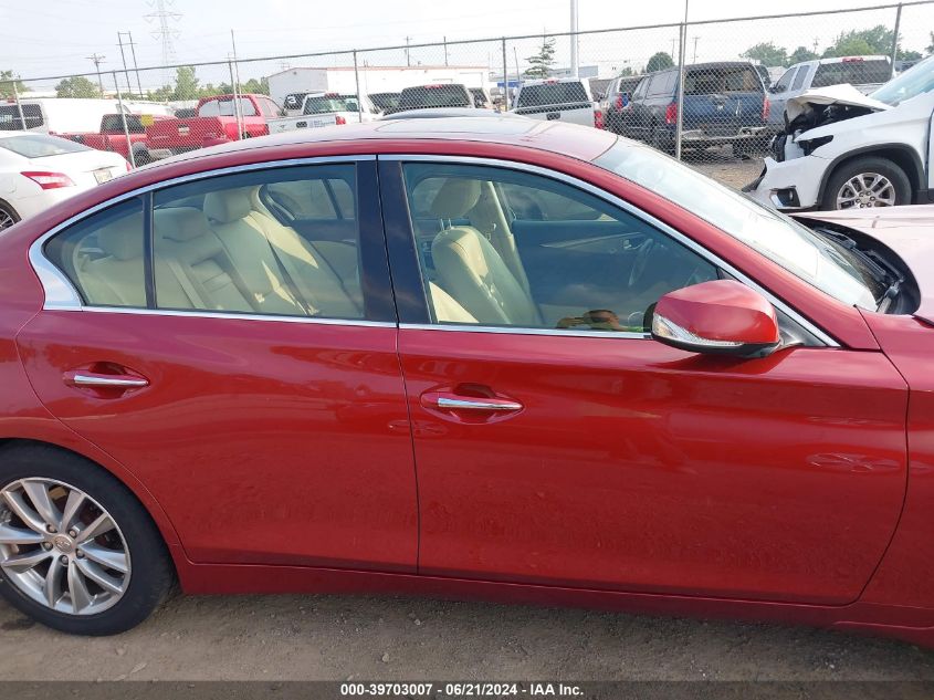 2014 Infiniti Q50 Premium VIN: JN1BV7AR2EM694659 Lot: 39703007