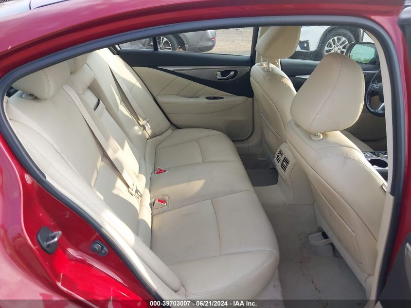 2014 Infiniti Q50 Premium VIN: JN1BV7AR2EM694659 Lot: 39703007